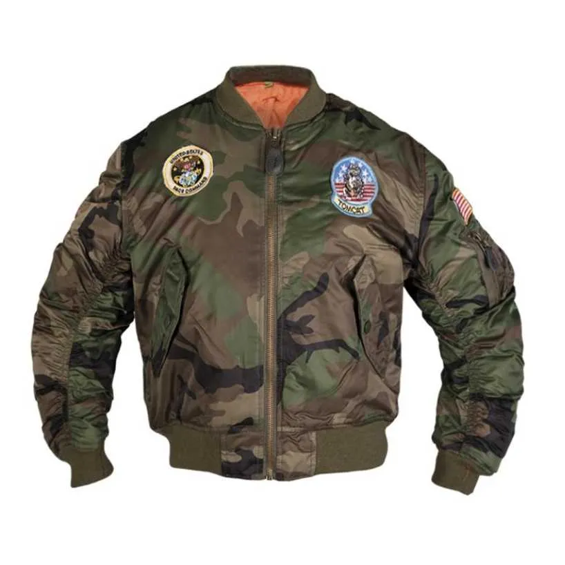 Kurtka Dziecięca Bombera Mil-Tec FLIGHT WOODLAND MA1