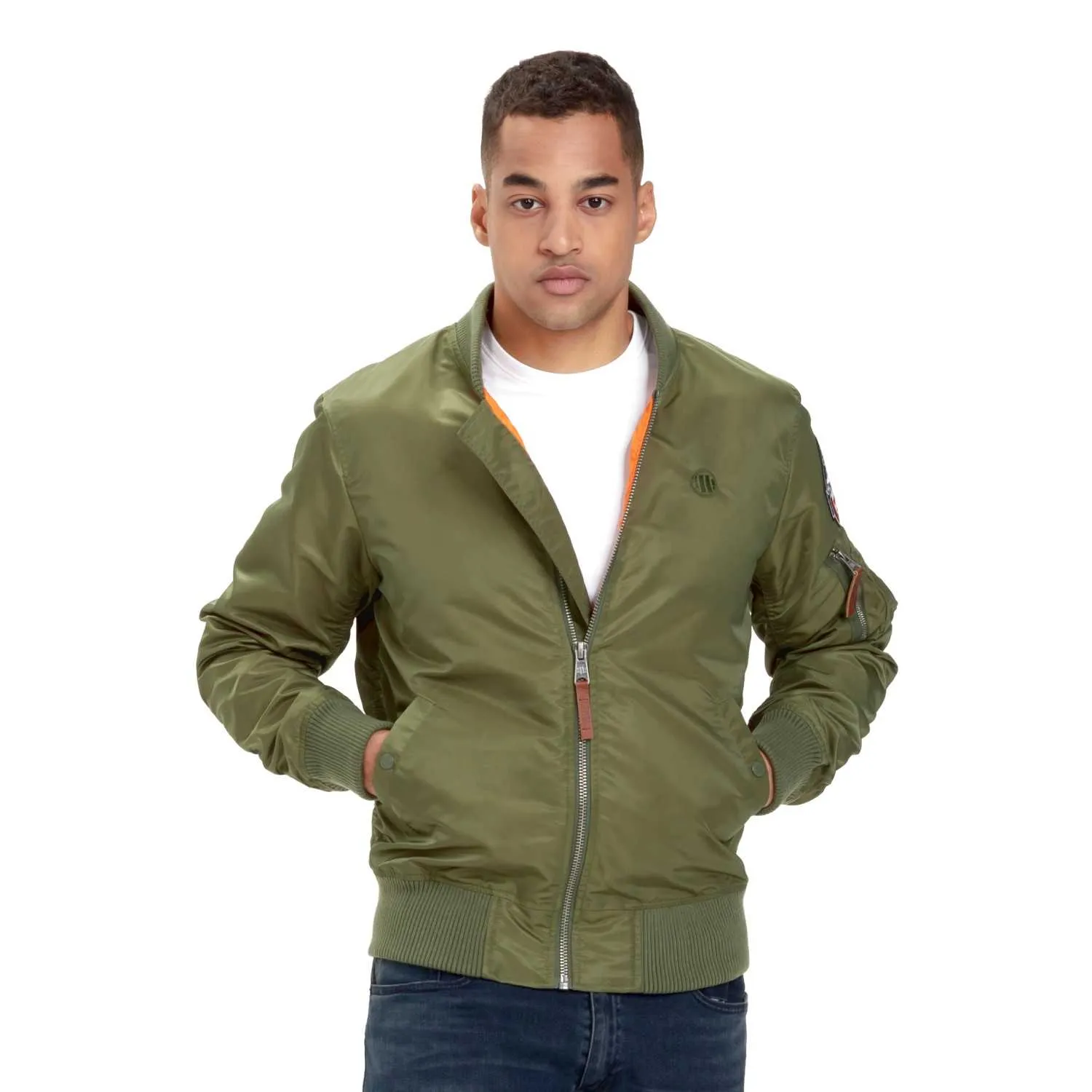 Kurtka przejściowa Pit Bull MA1 - Oliwkowa RATY 0% | PayPo | GRATIS WYSYŁKA | ZWROT DO 100 DNI