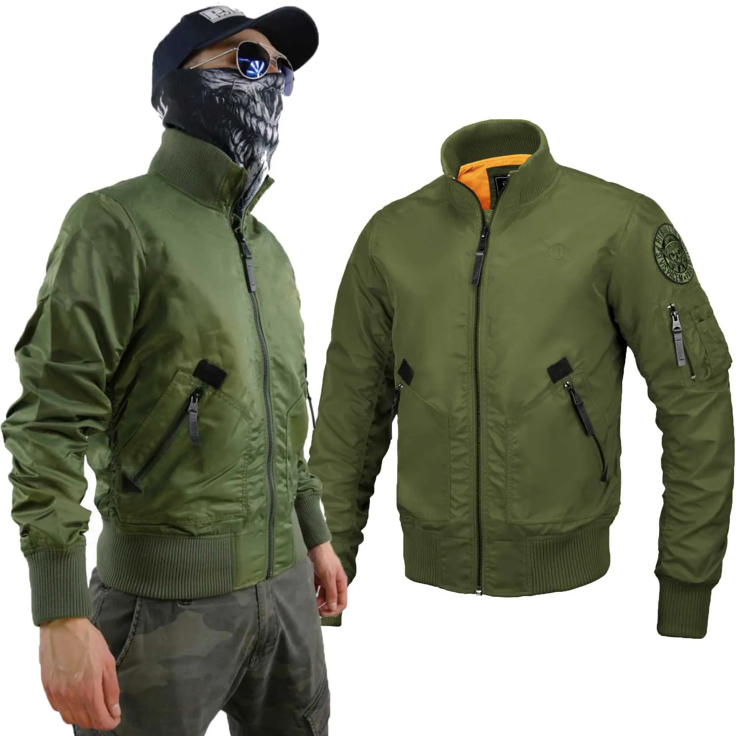 Kurtka wiosenna Pit Bull Centurion - Oliwkowa RATY 0% | PayPo | GRATIS WYSYŁKA | ZWROT DO 100 DNI