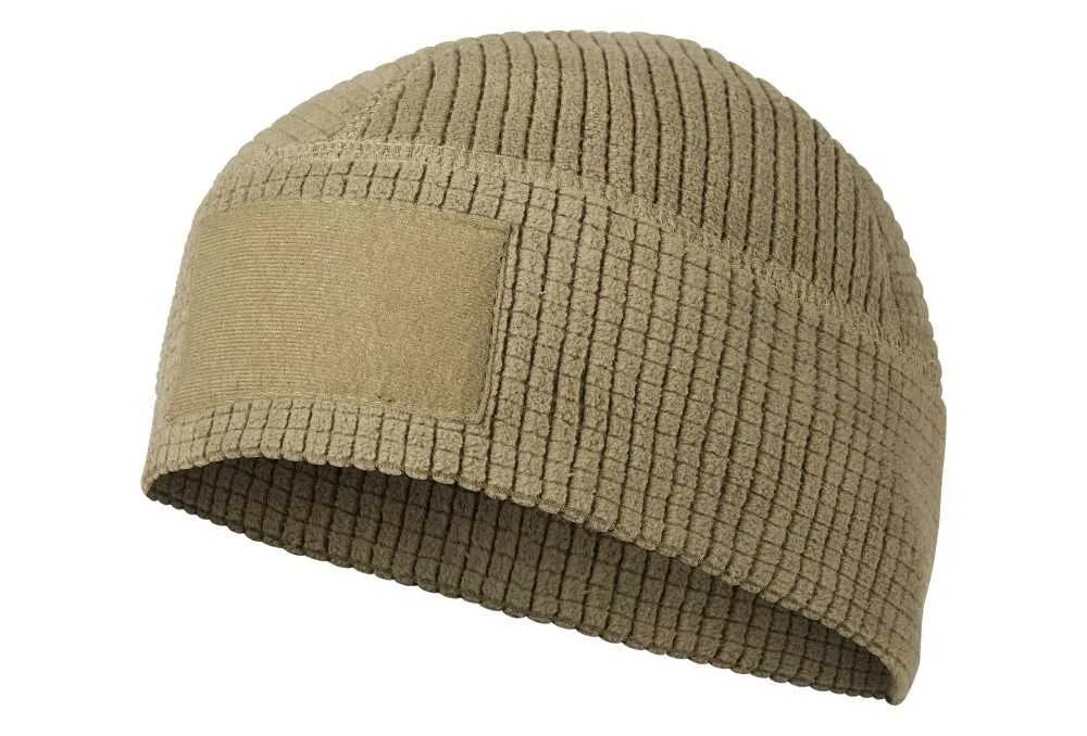 Czapka Helikon-Tex RANGE Beanie - Grid Fleece - Coyote