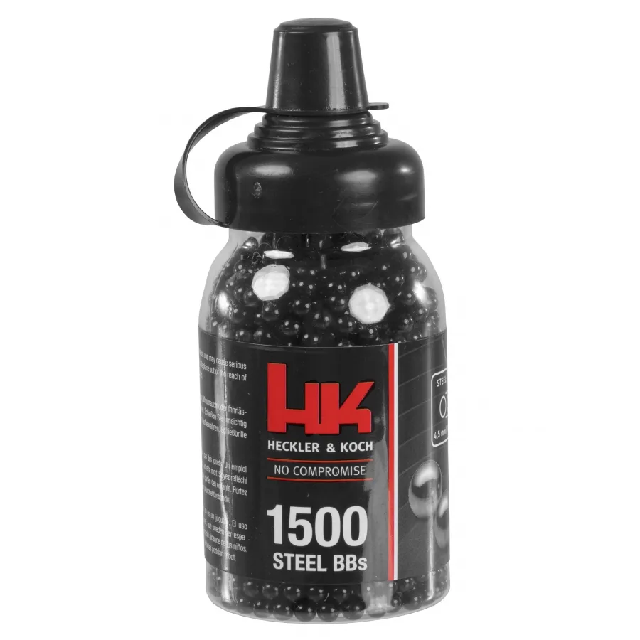 Śrut 4,46 mm H&K kulki stalowe BB'S 1500szt