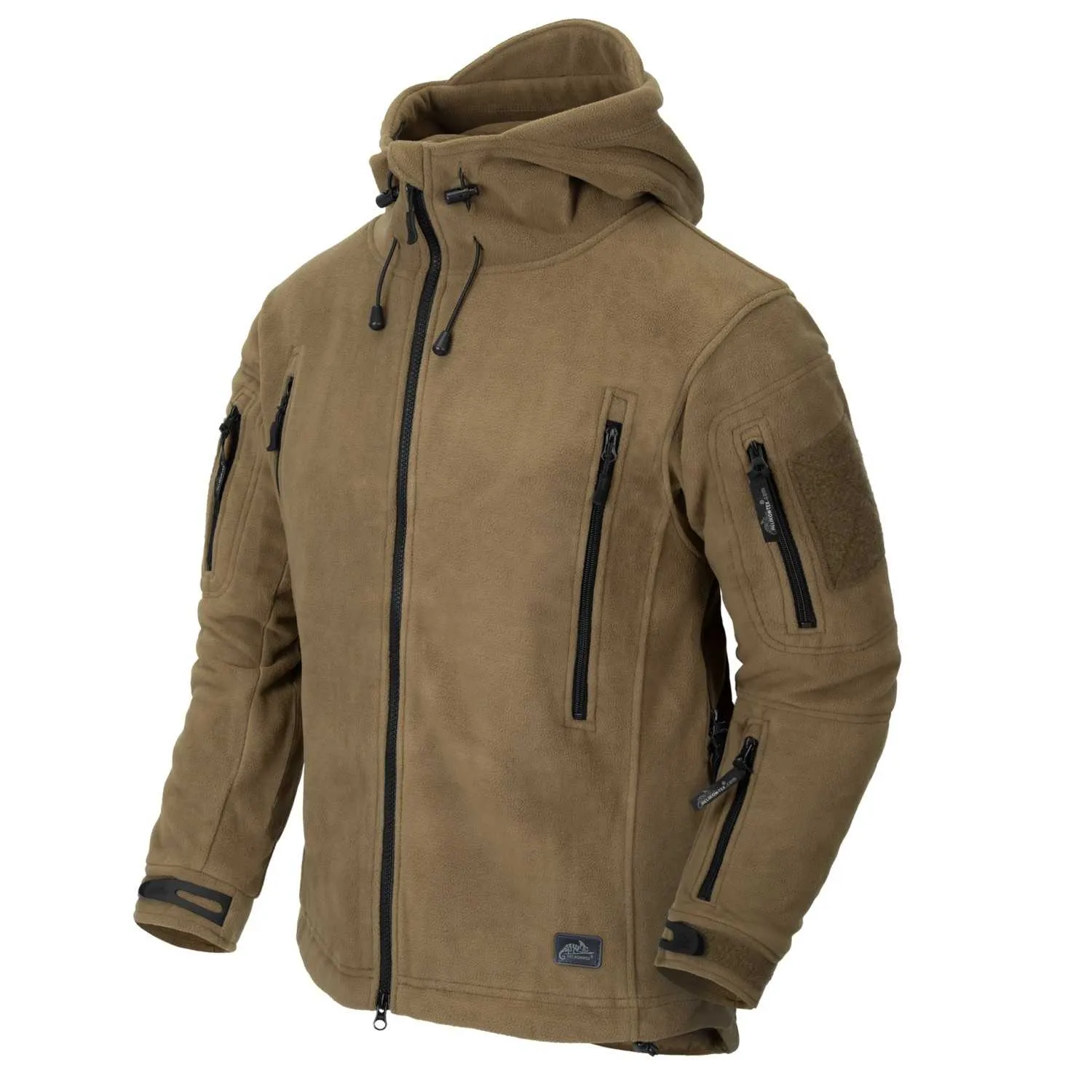 Bluza Polar Helikon-Tex PATRIOT z kapturem Double Fleece - Coyote