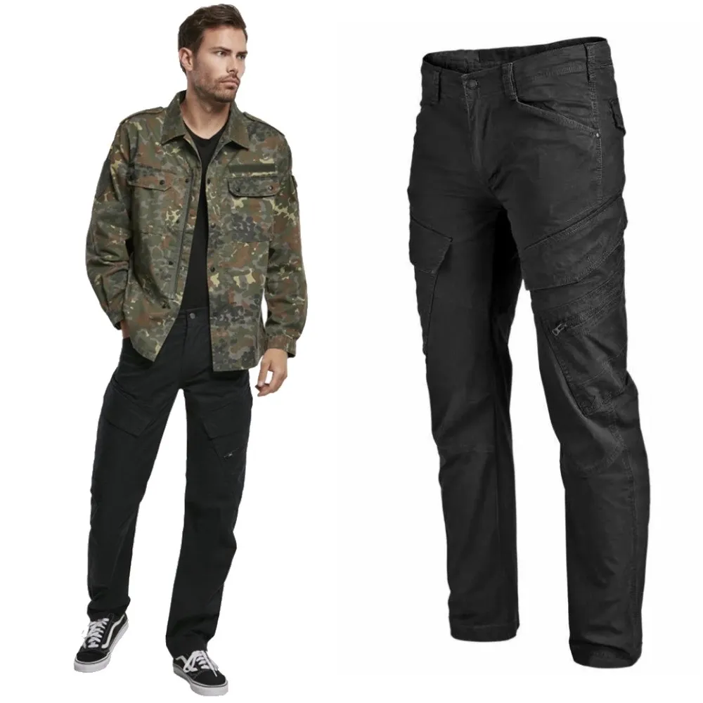 Spodnie BRANDIT Adven Slim Fit Trousers Black
