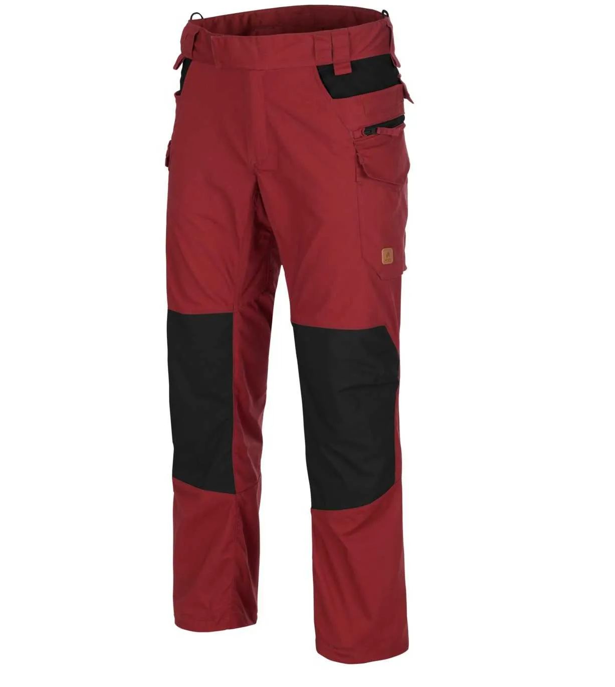 Spodnie Helikon-Tex PILGRIM - Czerwone/Czarne