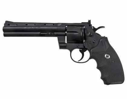 Opinie o Wiatrówka Rewolwer COLT PYTHON 6 BLACK