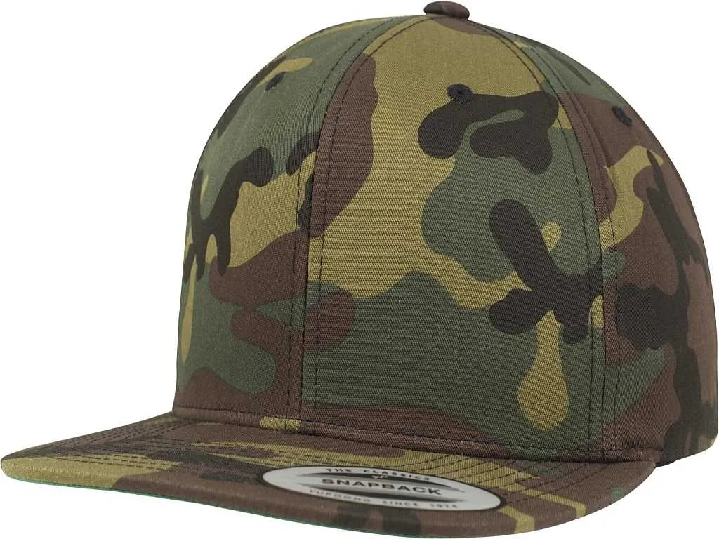 Czapka BRANDIT Classic Camo Snapback Woodland
