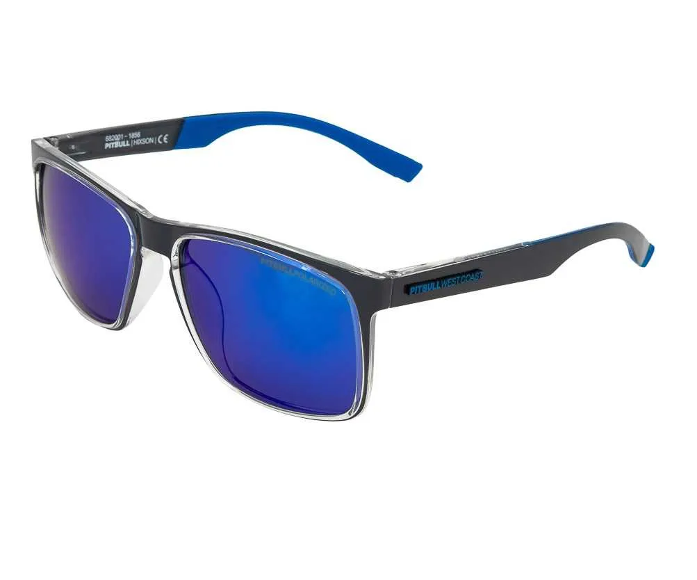 Okulary przeciwsłoneczne Pit Bull Hixson - Szare/Niebieskie  | PayPo | GRATIS WYSYŁKA | ZWROT DO 100 DNI