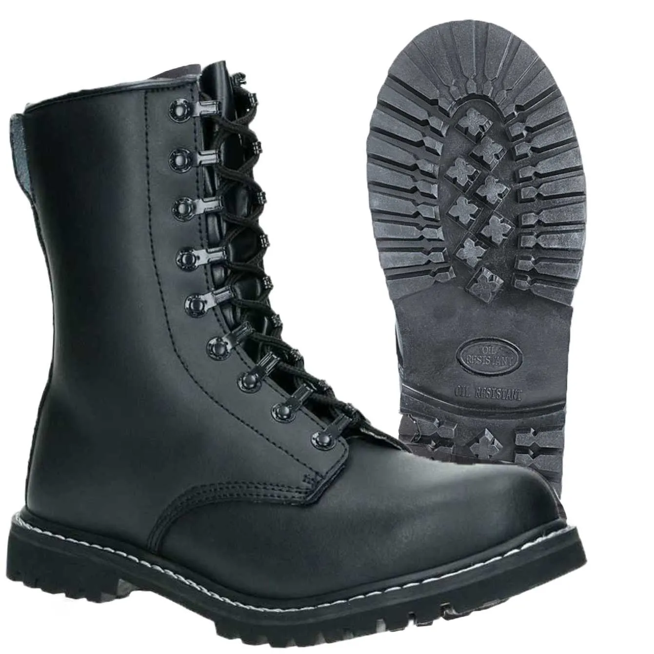 Buty BRANDIT Glany Springerstiefel Para 9 Dziurek