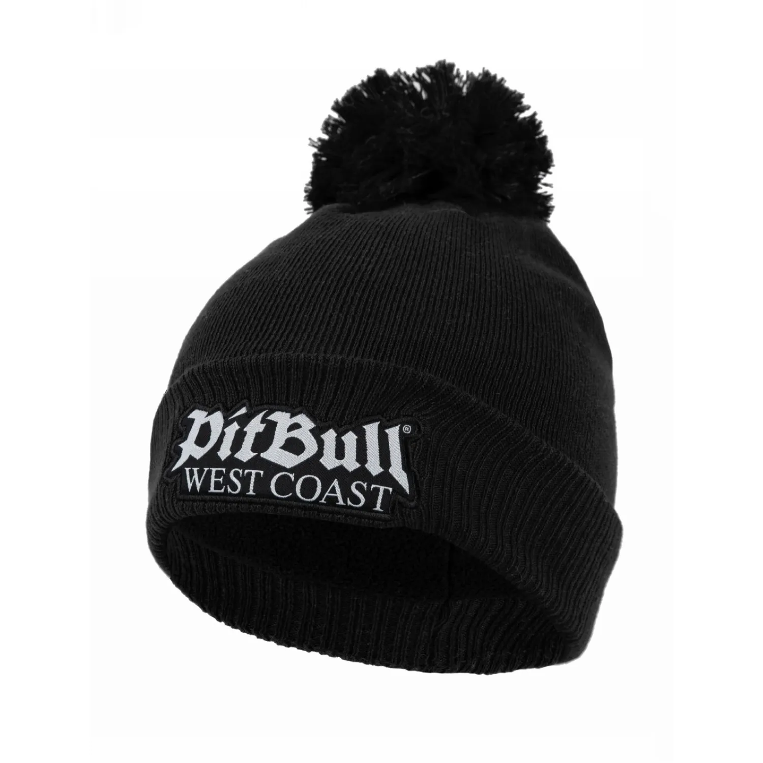 Czapka zimowa Pit Bull Bubble One Tone Old Logo - Czarna
