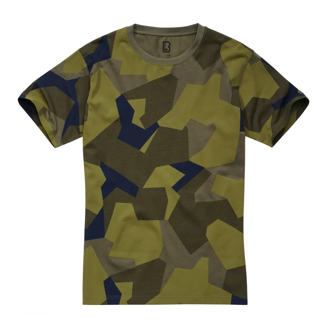 Dziecięcy T-Shirt Brandit Swedish camo