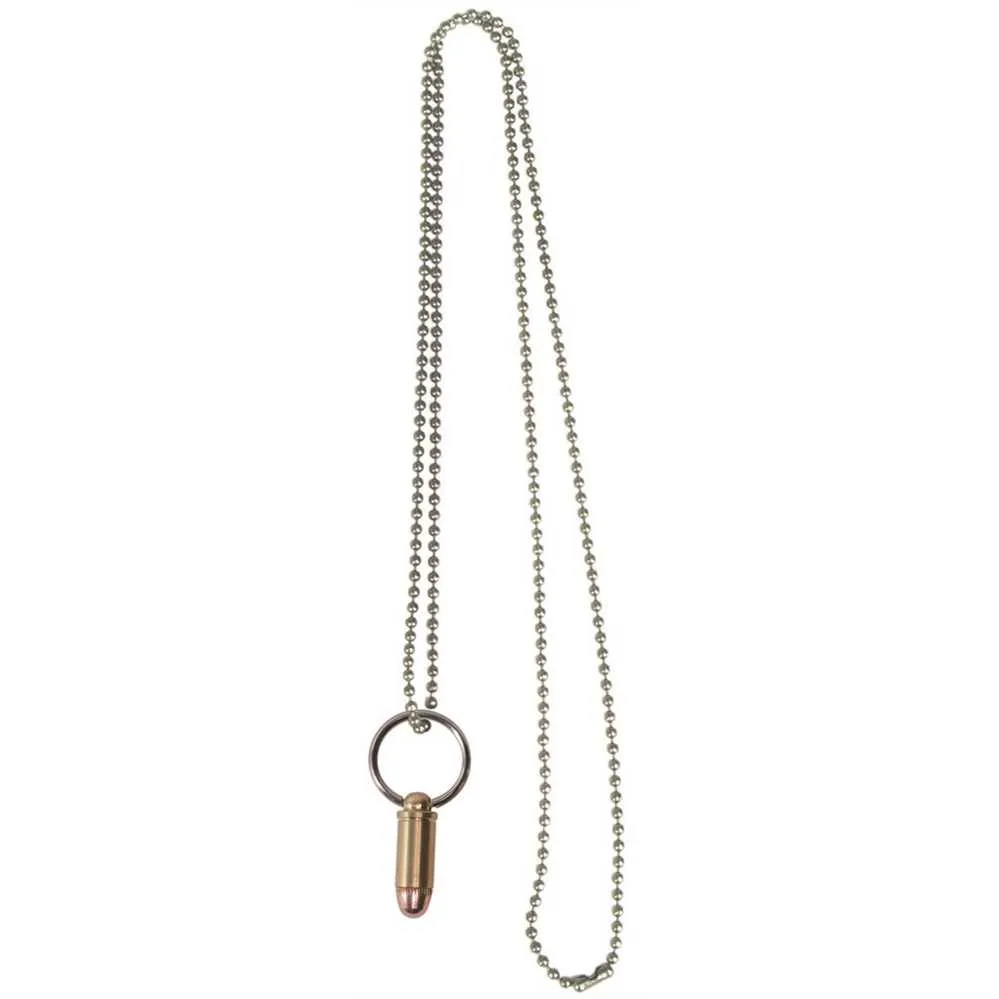 Naszyjnik MIL-TEC z nabojem 9mm