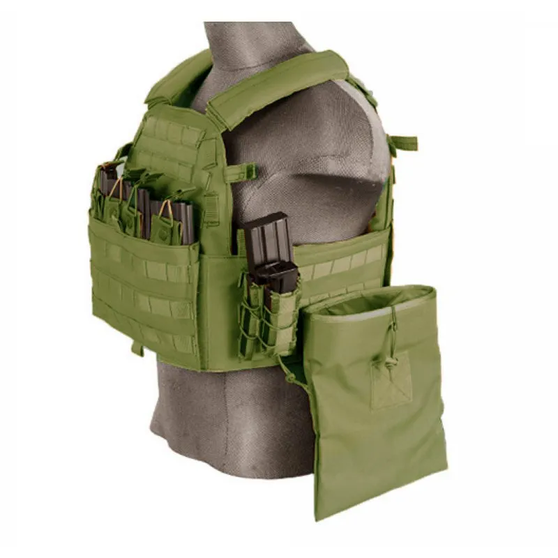 Kamizelka taktyczna Lancer Tactical Gilet Plate Carrier 69T4 1000D - Olive