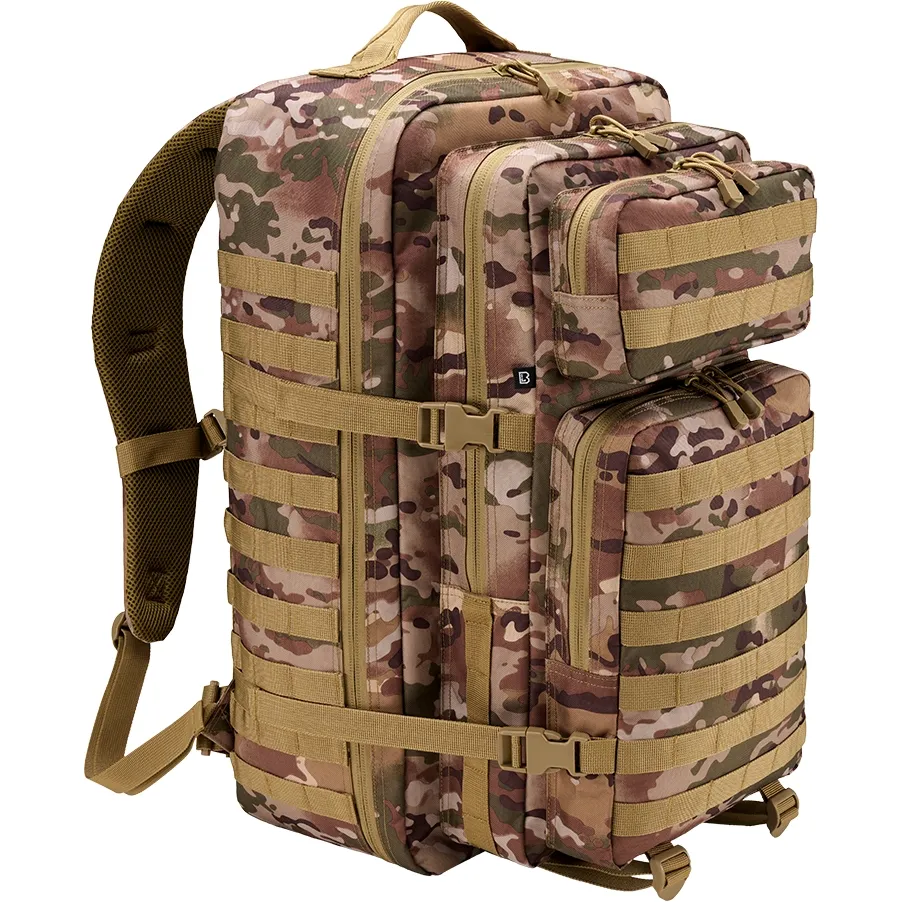 Plecak Wojskowy BRANDIT Taktyczny US Cooper XL Tactical Camo 65L