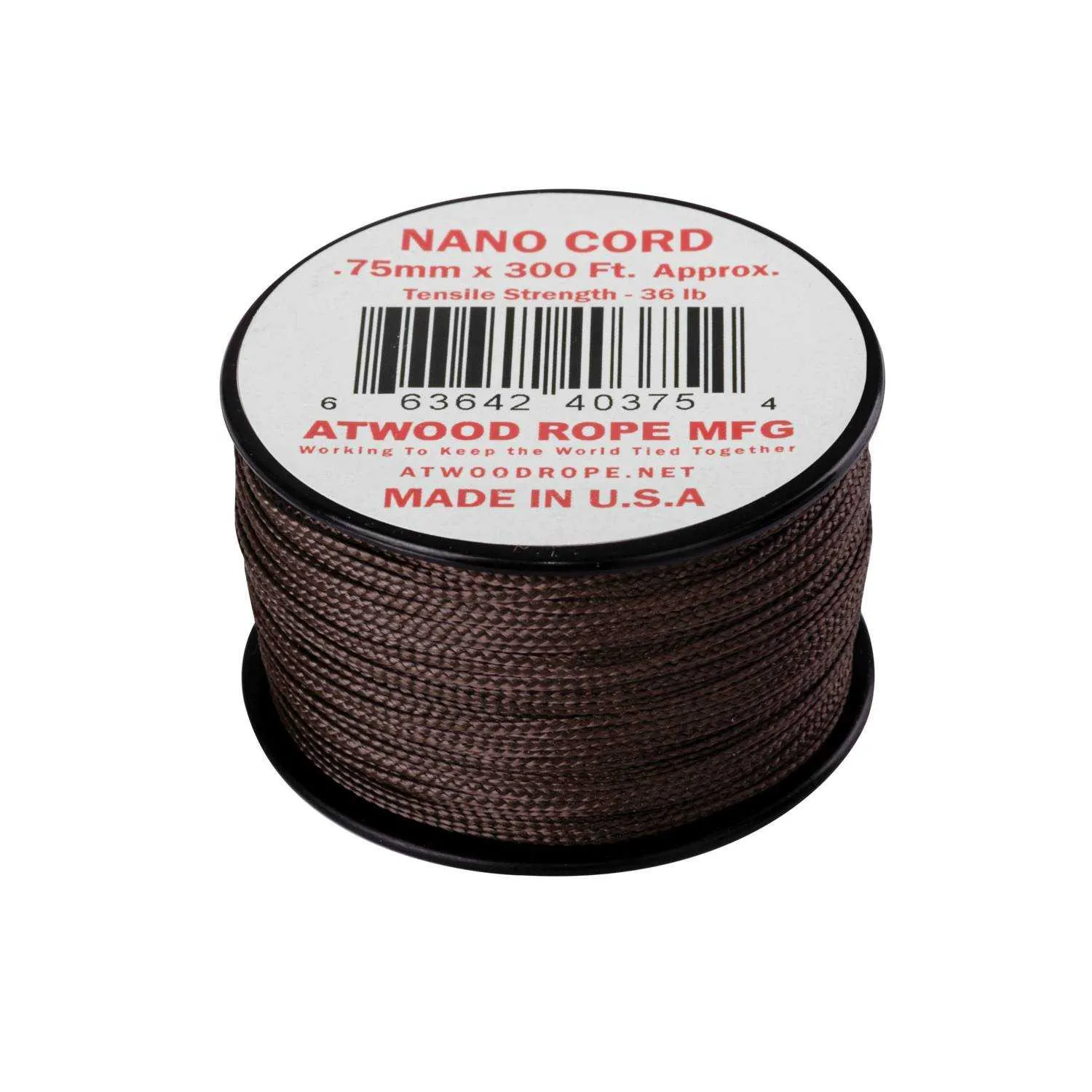Helikon-Tex Nano Cord (300ft) - Brown