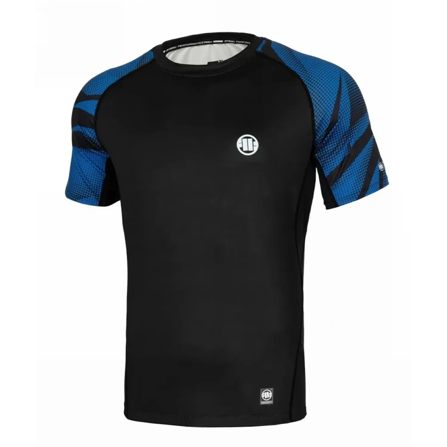 Koszulka Mesh Rashguard Pit Bull Performance Pro plus Belt New Logo - Niebieska RATY 0% | PayPo | GRATIS WYSYŁKA | ZWROT DO 100 DNI