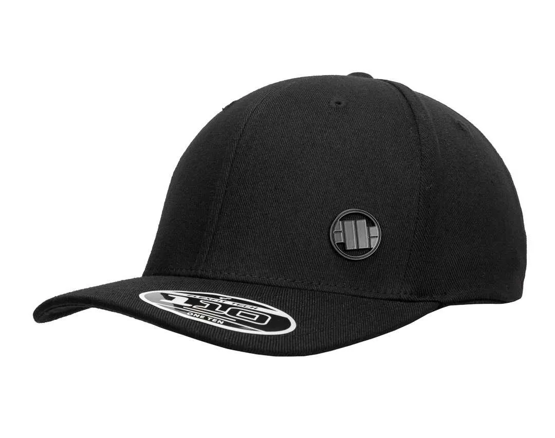 Czapka Pit Bull Snapback 3D Metal Logo '23 - Czarna