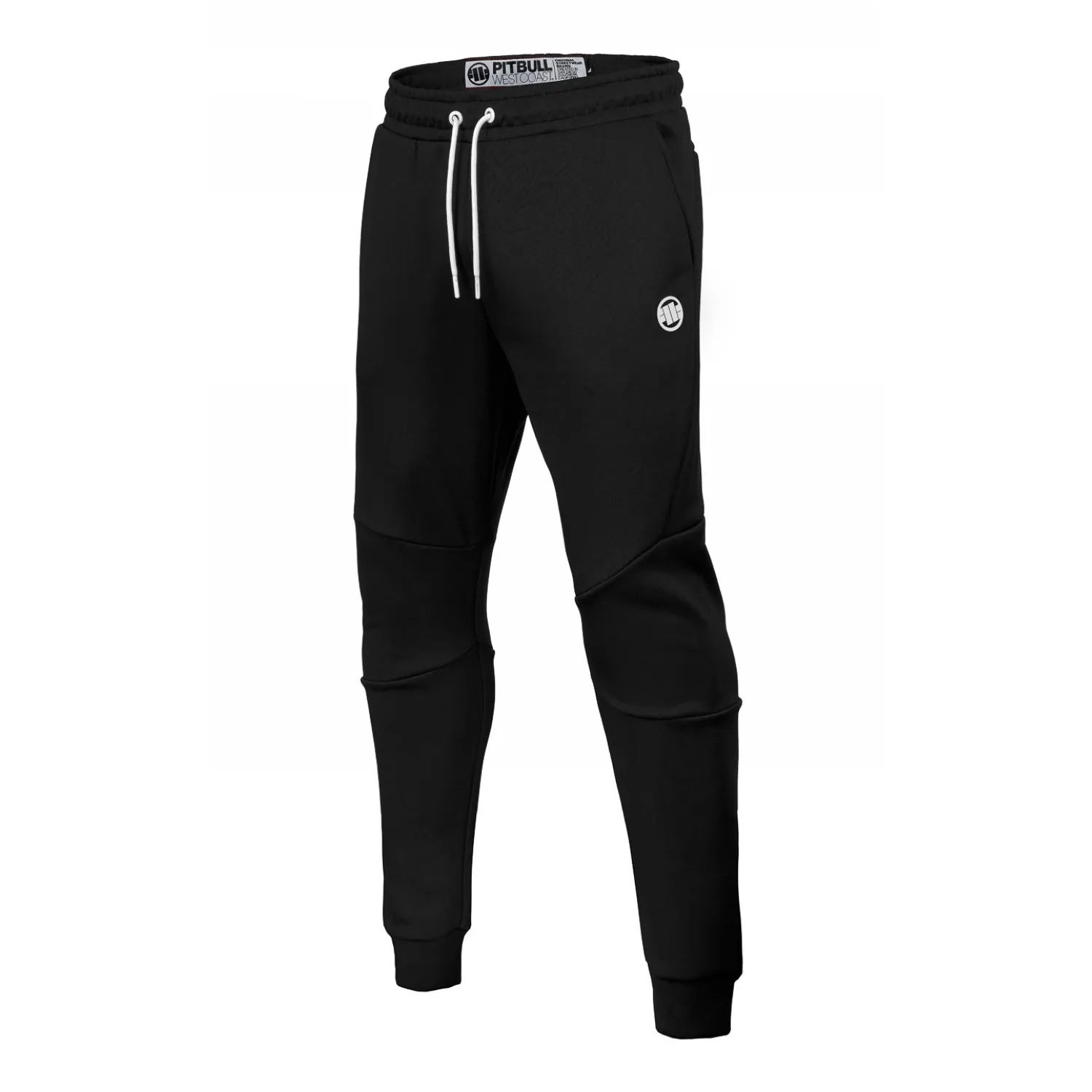 Spodnie dresowe Pit Bull Oldschool Polly-Terry Small Logo - Czarne
