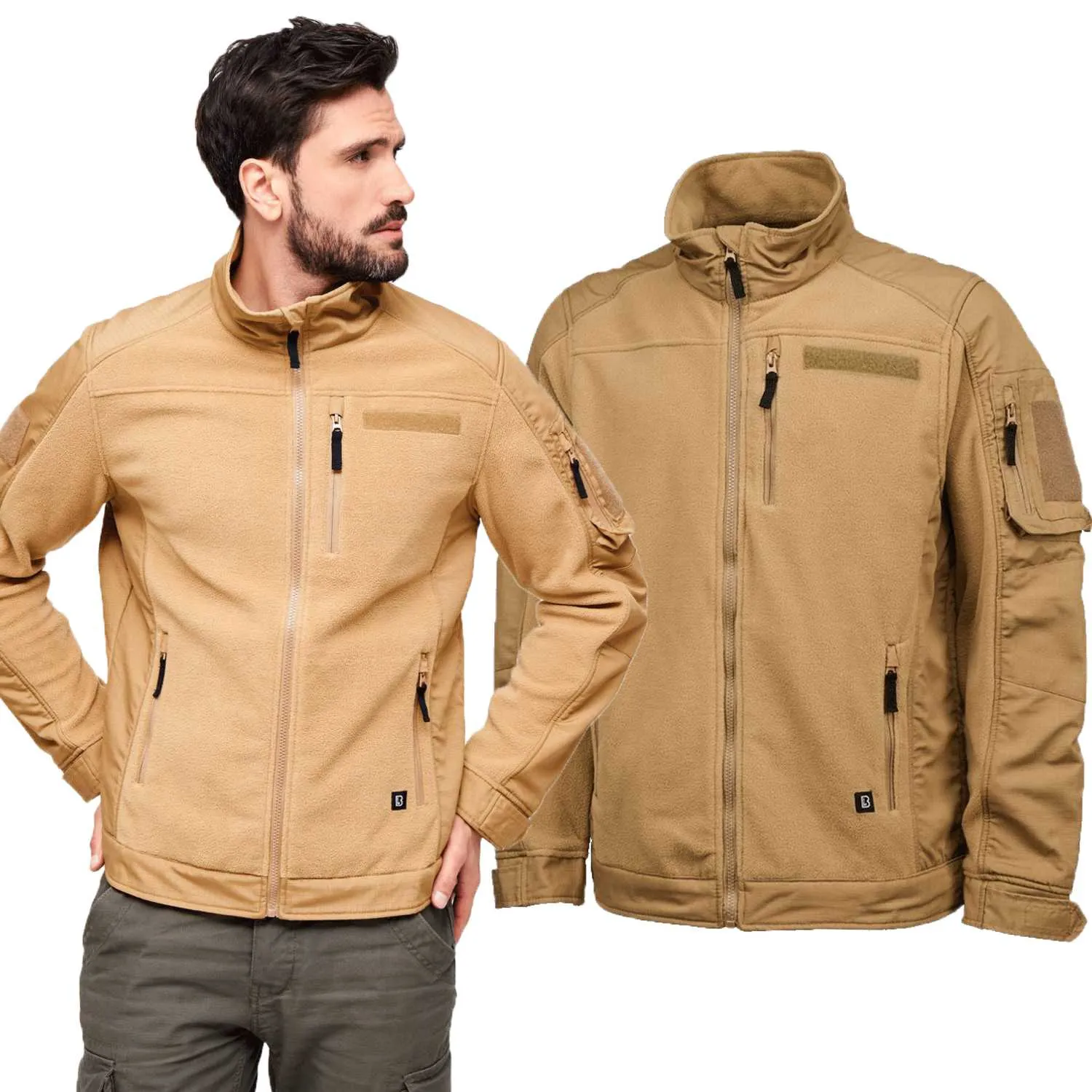 Bluza Polarowa BRANDIT Ripstop Coyote