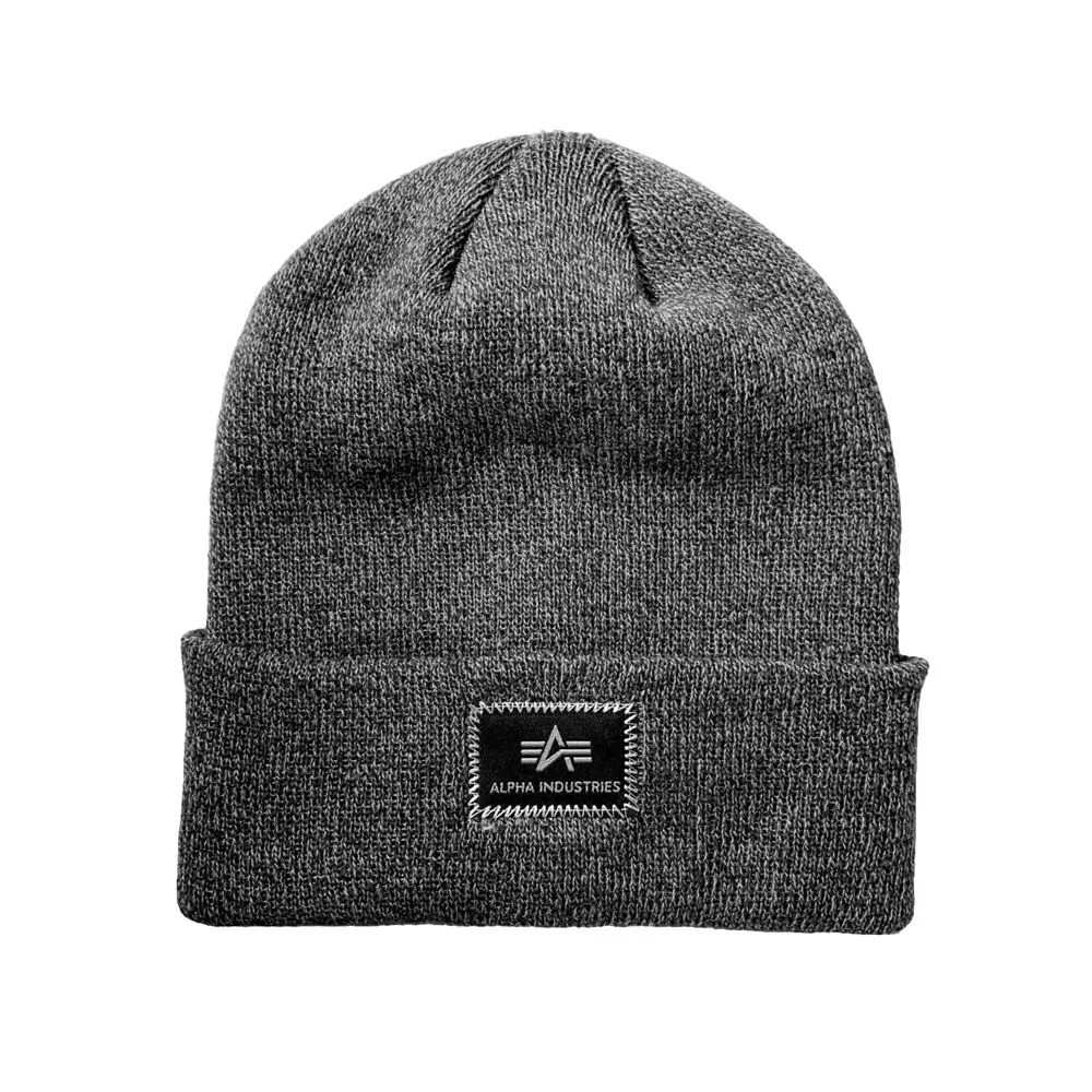 Czapka zimowa Alpha Industries X-Fit 168905-315 - Ciemny Melanż