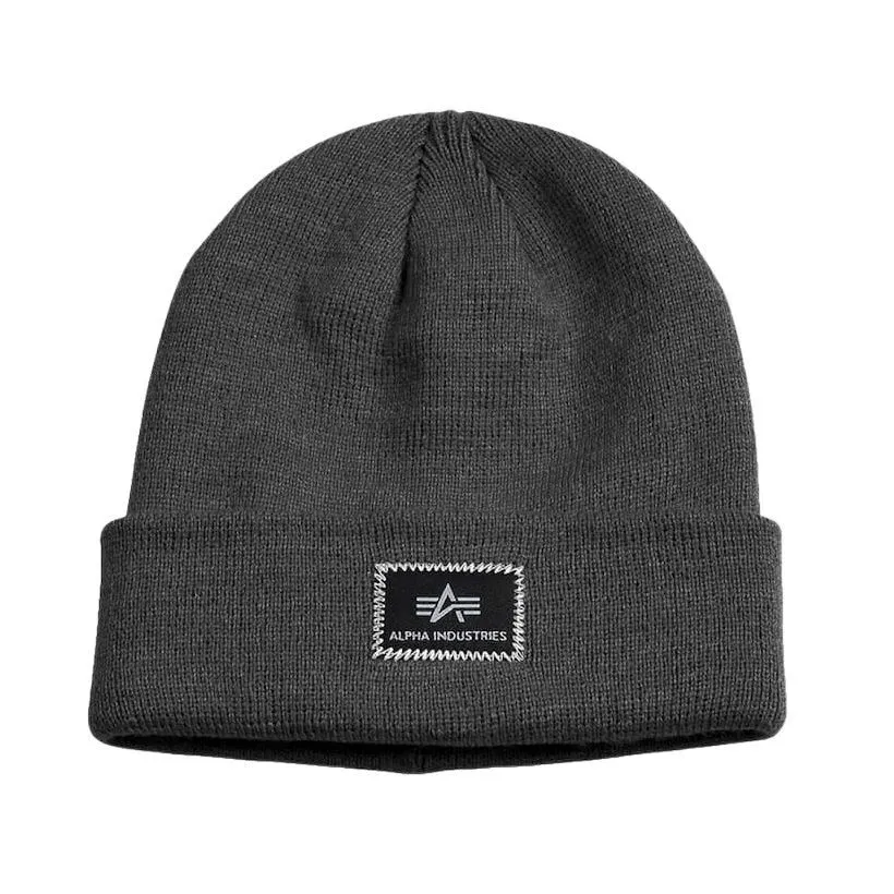 Czapka zimowa Alpha Industries X-Fit 168905-04 - Ciemnoszara