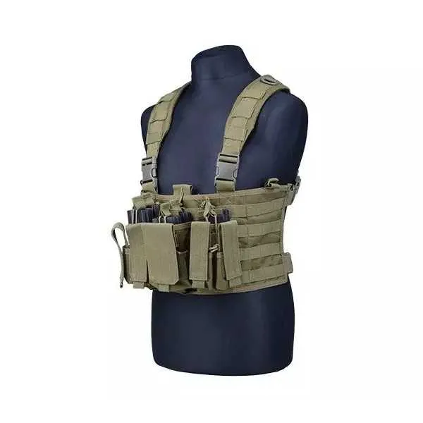 Kamizelka taktyczna GFC Scout Chest Rig - oliwkowa