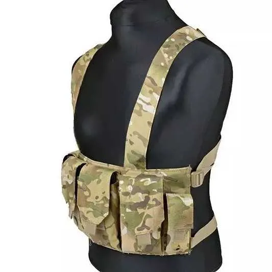 Kamizelka taktyczna GFC typu Chest Rig - Multicam