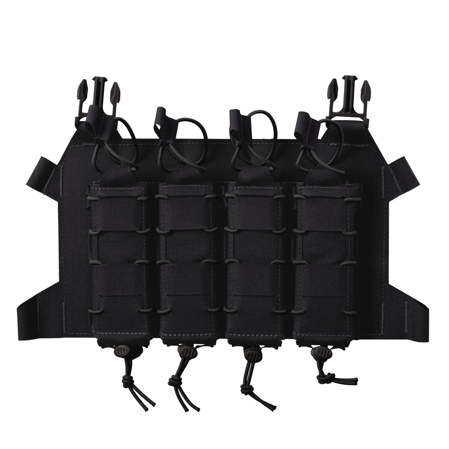 Panel Ładownica Direct Action Skeletonized Quad SMG Flap - Czarny
