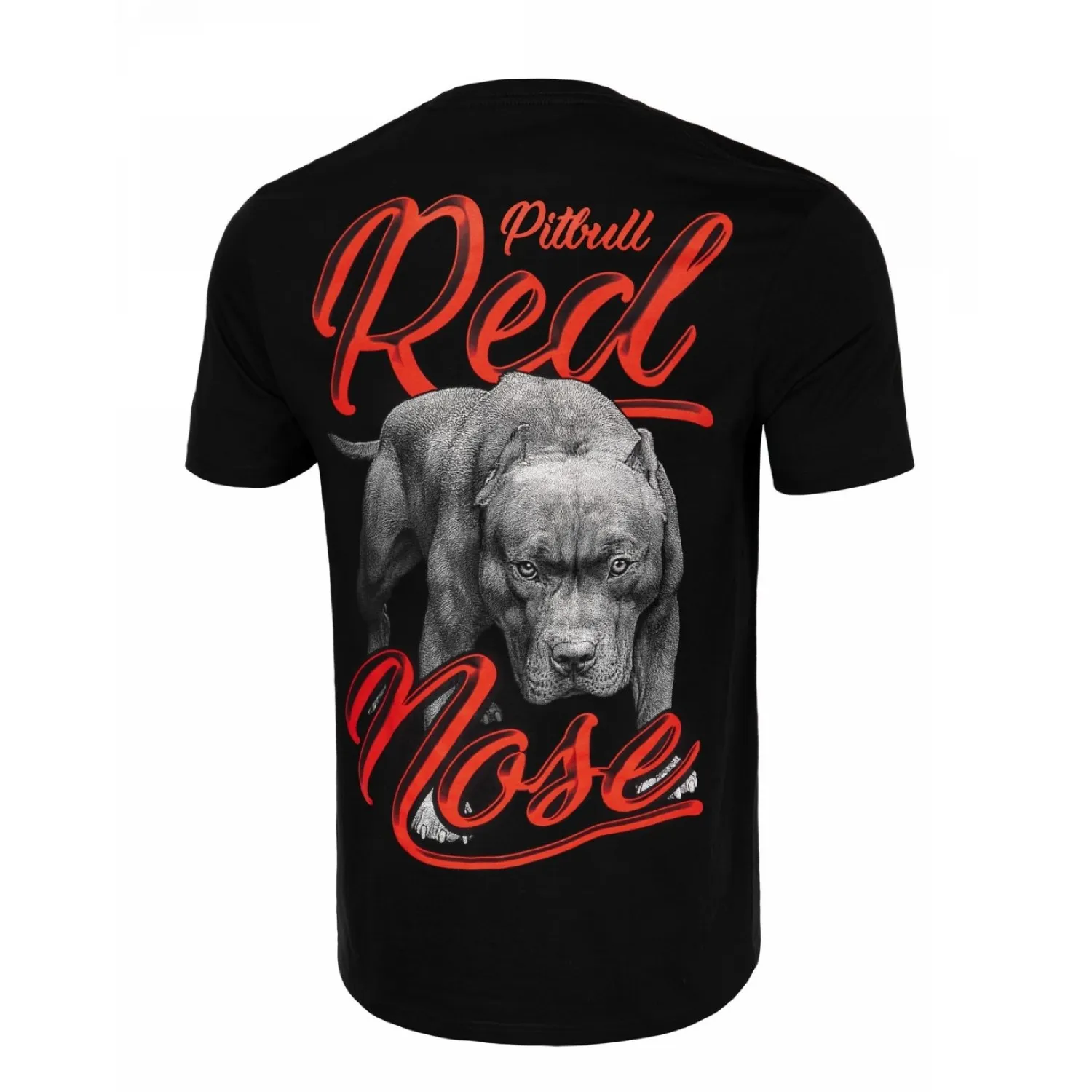 Koszulka Pit Bull 190 Regular Series Red Nose '23 - Czarna