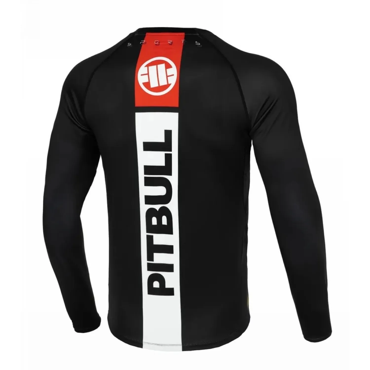 Longsleeve Rashguard Pit Bull Performance Pro plus Hilltop Sports - Czarny