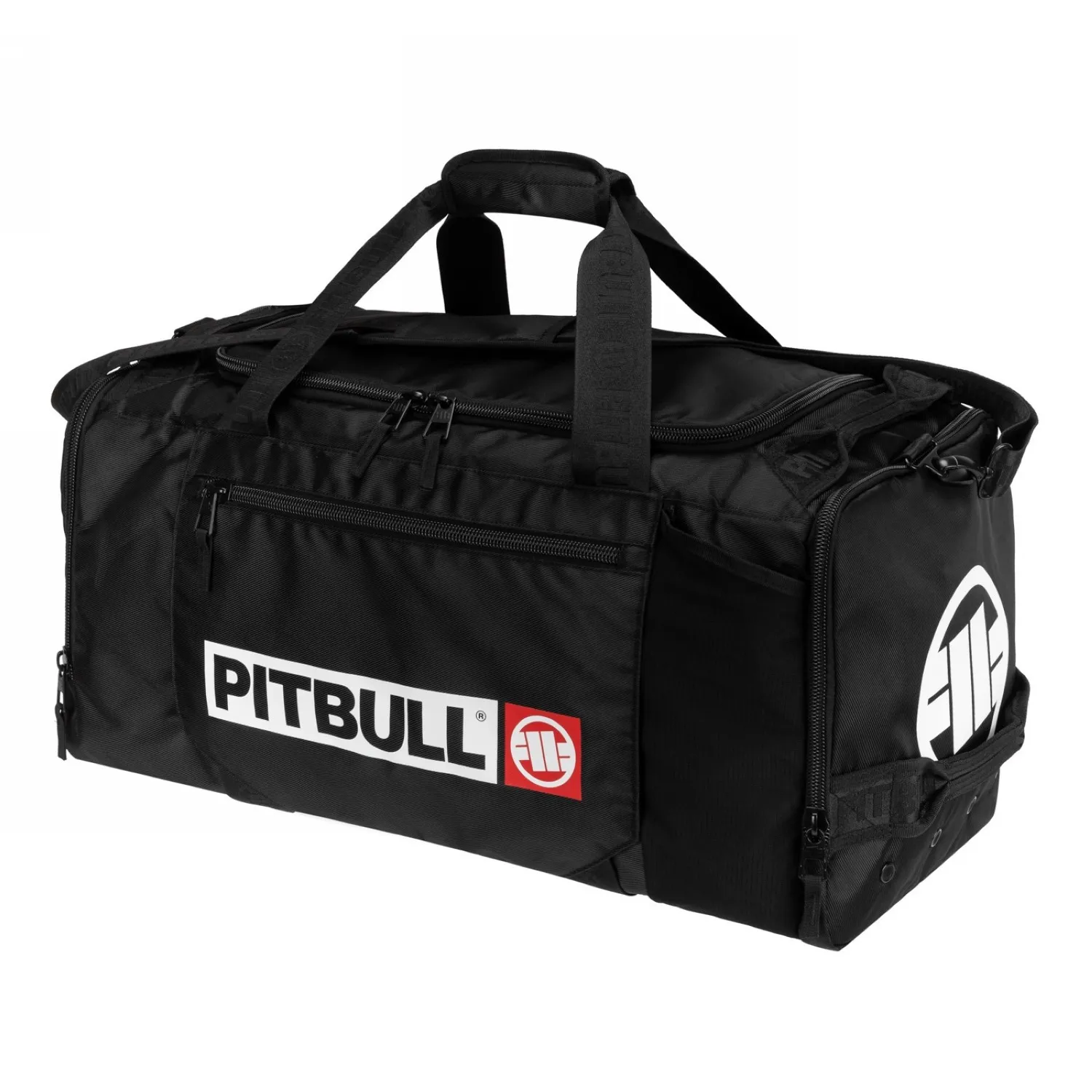 Torba sportowa Pit Bull Fight Hilltop - Czarna RATY 0% | PayPo | GRATIS WYSYŁKA | ZWROT DO 100 DNI