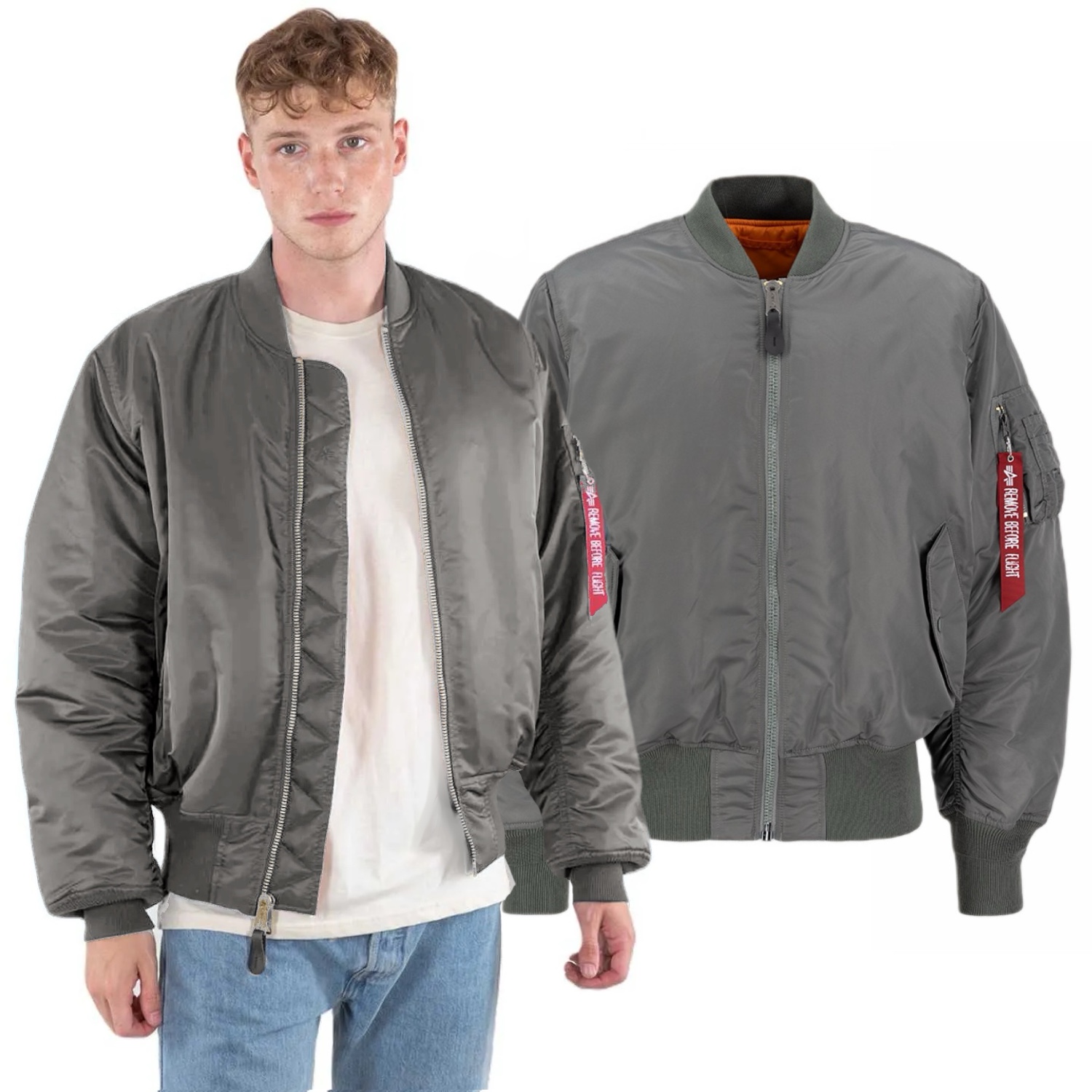 Kurtka Alpha Industries MA-1 100101 432 - Vintage Green