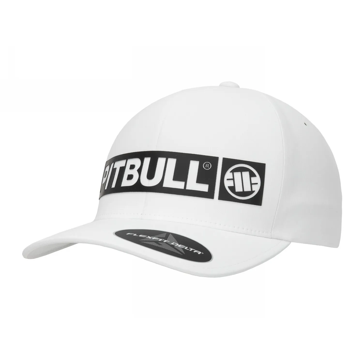 Czapka Pit Bull Snapback Hilltop Stretch Fitted '23 - Biała