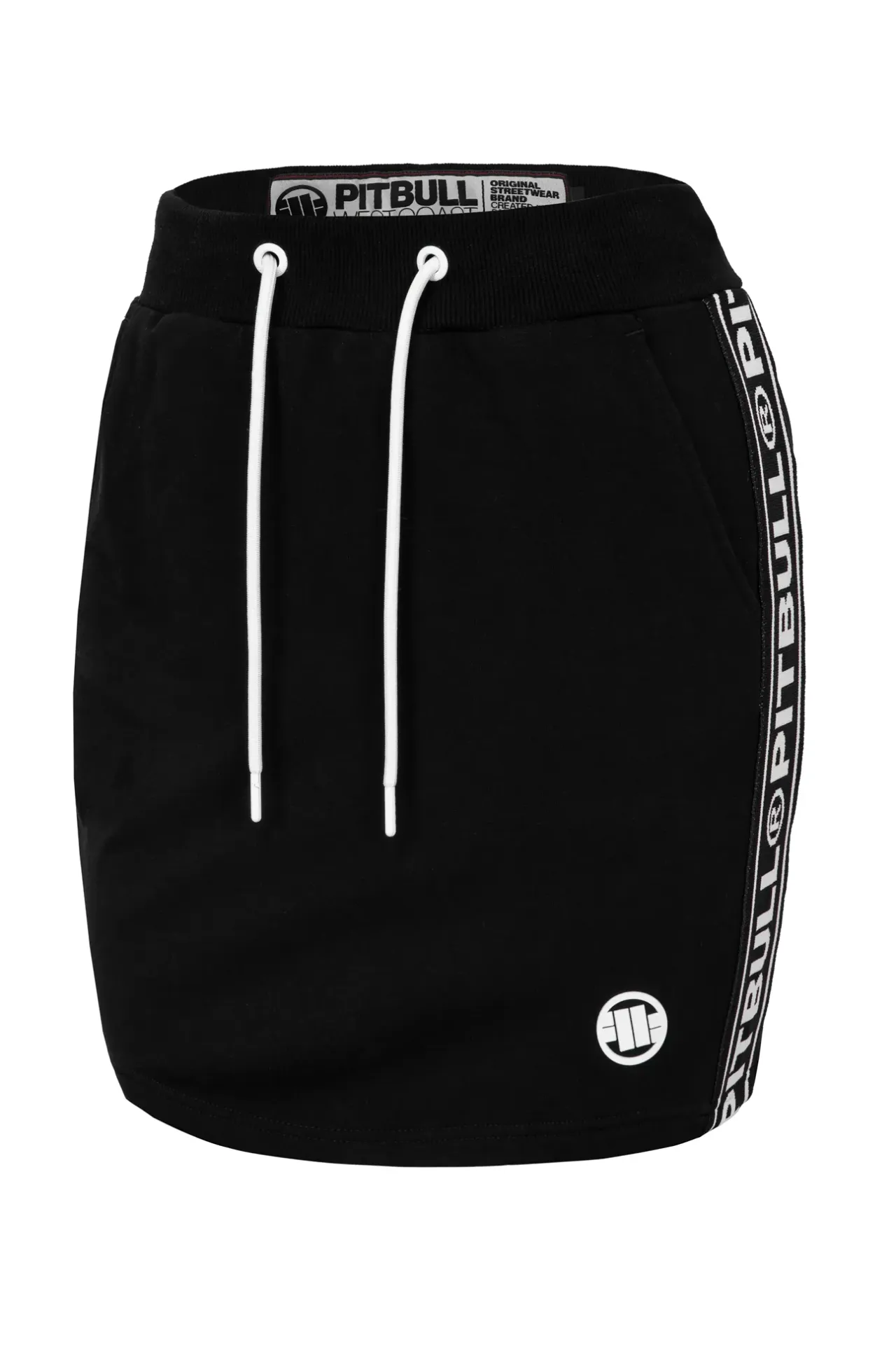 Spódniczka Pit Bull French Terry 330 Regatta '23 - Czarna