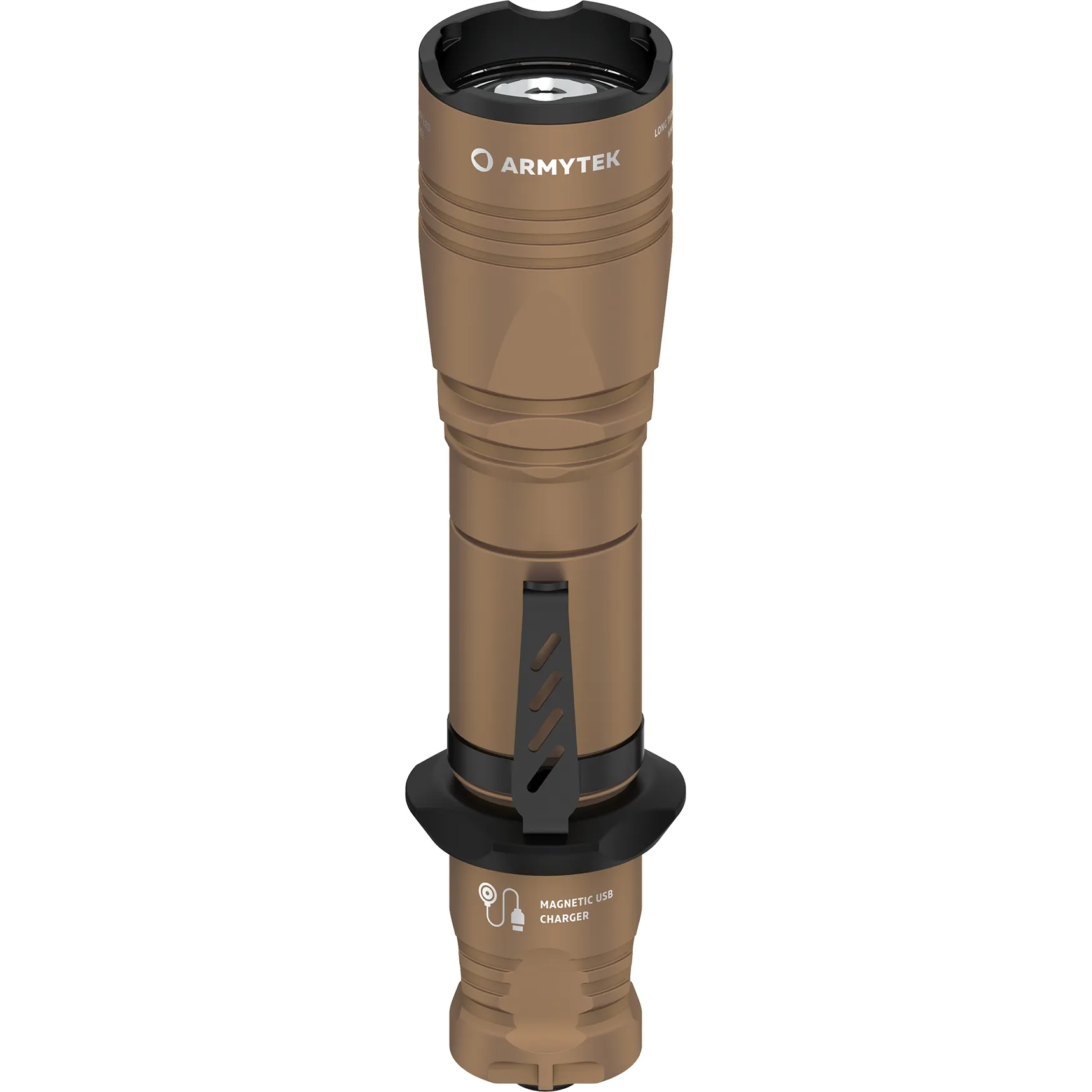 Latarka Armytek Dobermann Pro Magnet USB Sand Ciepły 1400 lm