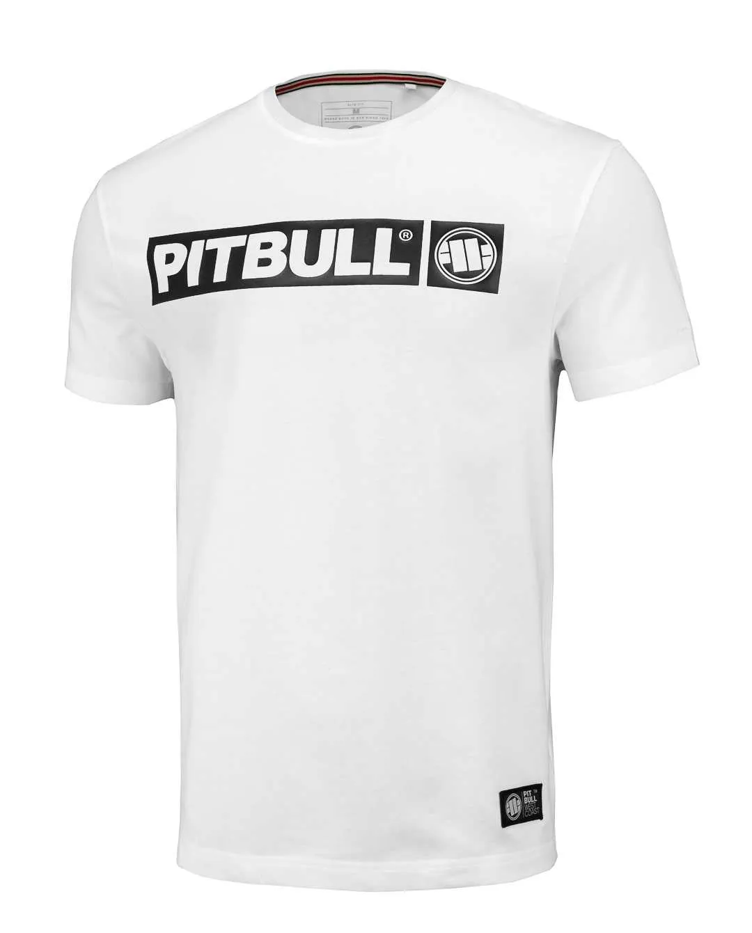 Koszulka Pit Bull Slim Fit Spandex Hilltop - Biała