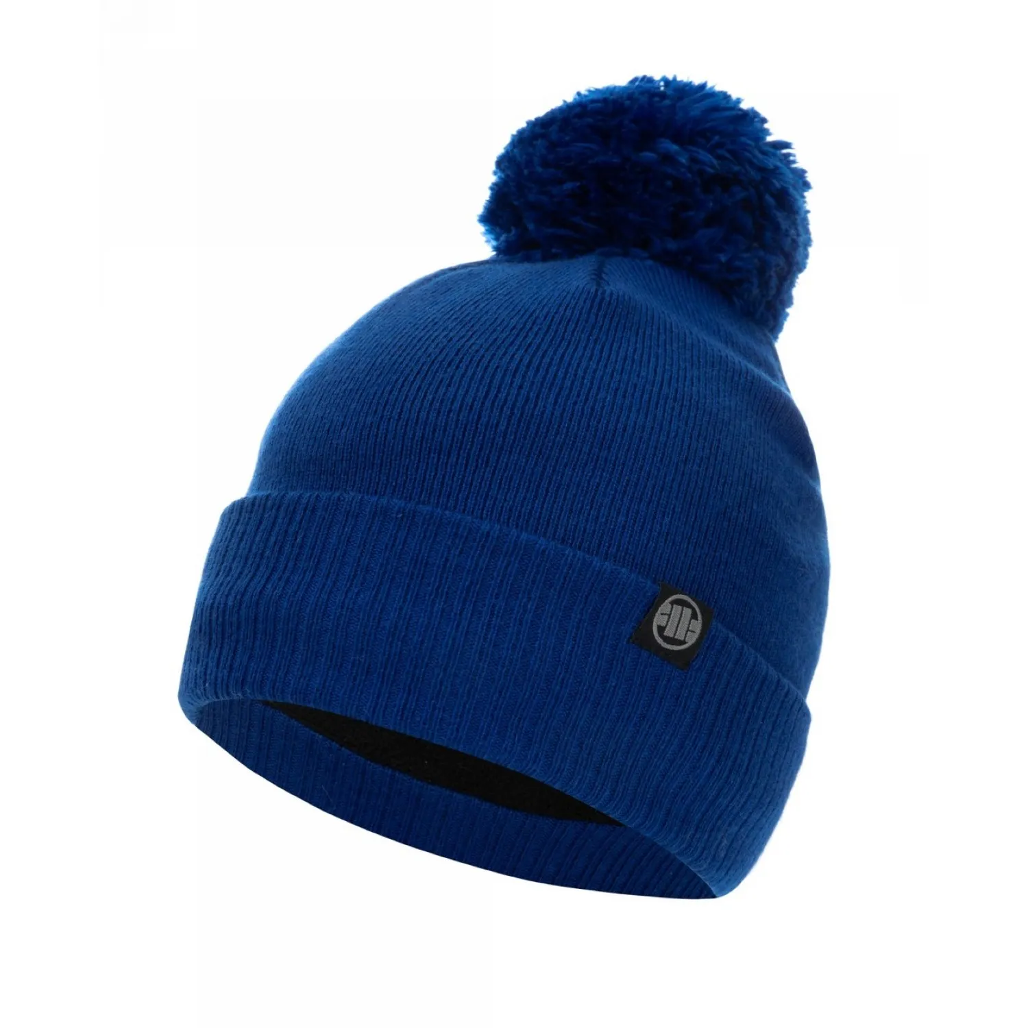 Czapka zimowa Pit Bull Bubble Small Logo II - Niebieska
