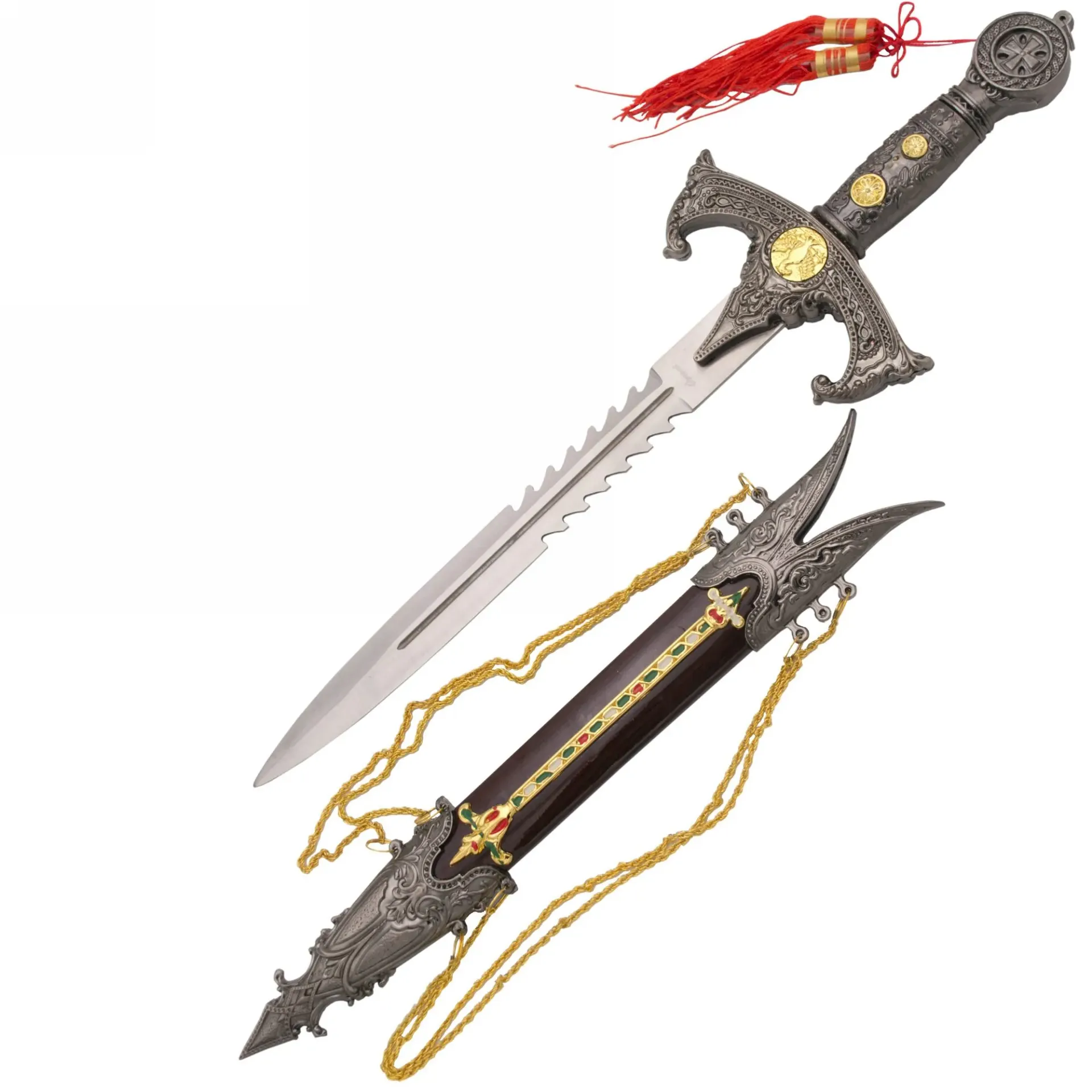 Sztylet Templariuszy Amont Decor Habitat - Sztylet Wielkiego Mistrza Zakonu