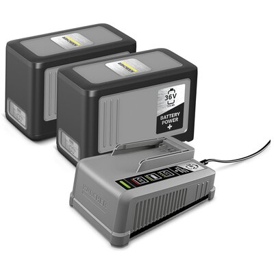 Kärcher Zestaw startowy Kärcher Battery Power+ 36/75 (+ 2x akumulator 7,5 Ah + ładowarka) 2.445-070.0