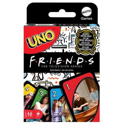 Mattel, UNO, Friends - Przyjaciele, gra karciana