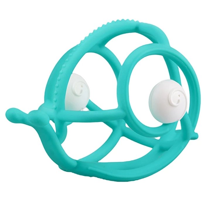 Mombella, Gryzak Z Grzechotką Ślimak Teal