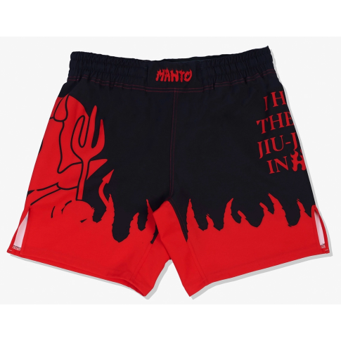 MANTO Spodenki MMA/Grappling HELL Black