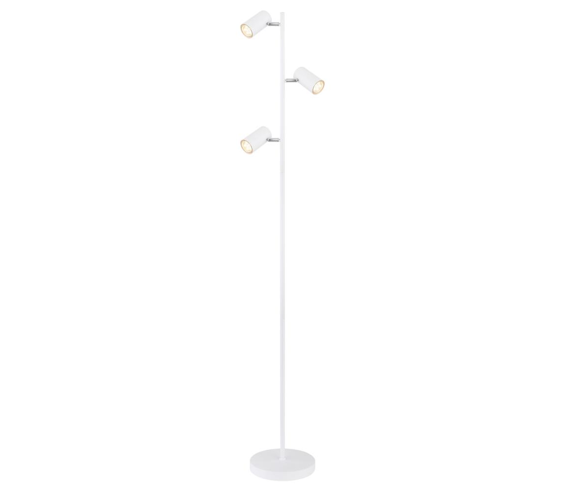 Globo 57910SW - Lampa podłogowa ROBBY 3xGU10/5W/230V biała