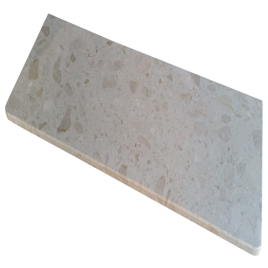 Knap Parapet KONGLOMERATOWY BOTTICINO 122 CM 122X2X30 CM