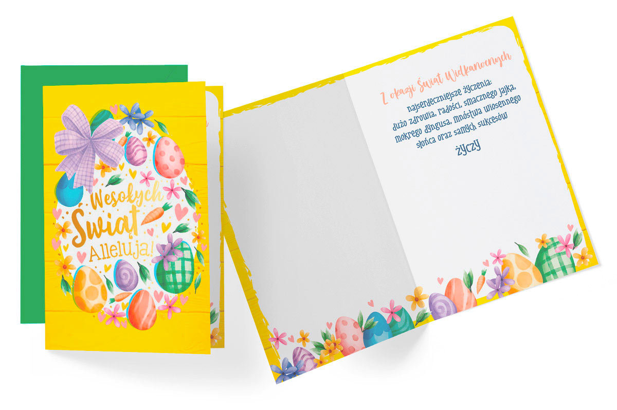 Karnet okolicznościowy Pp-2232 Wielkanoc