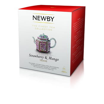 Herbata Newby Strawberry & Mango Piramidy 15 Szt. 60 Gram