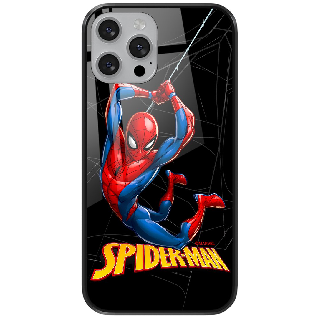 Etui szklane do SAMSUNG S21 PLUS Marvel: Spider Man 019 oryginalne i oficjalnie licencjonowane