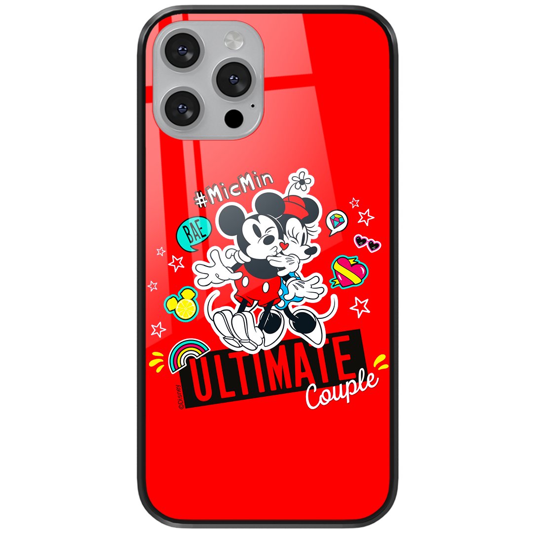 Etui szklane do Apple IPHONE 11 PRO Disney: Mickey i Minnie 012 oryginalne i oficjalnie licencjonowane