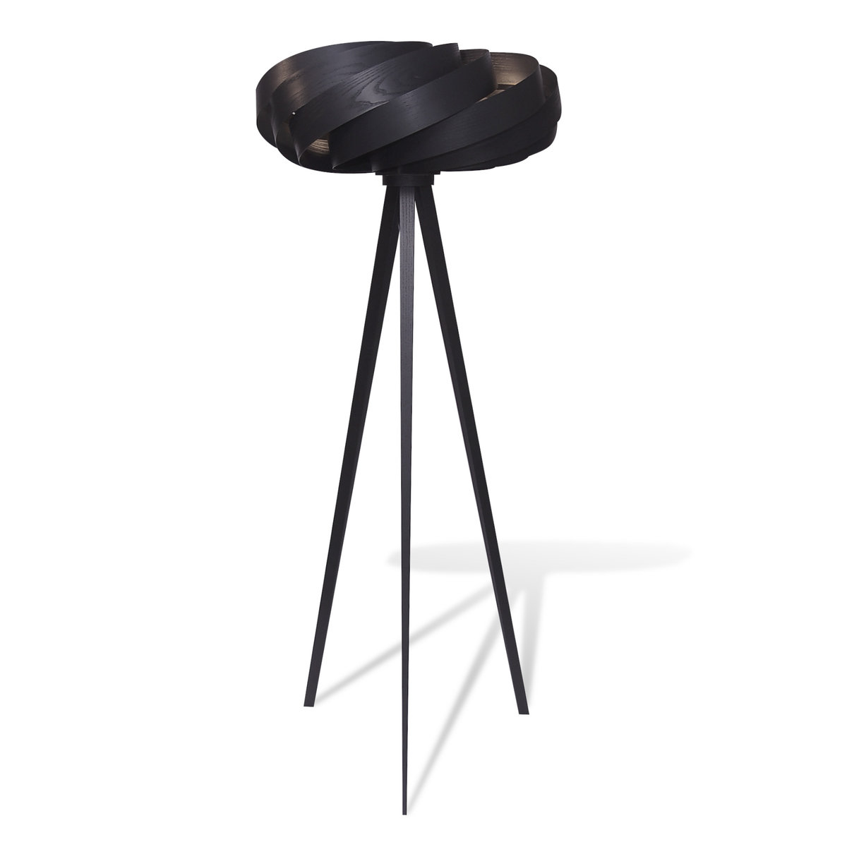 Lampa podłogowa drewniana CLOUD BLACK / UNITED WOOD ITEMS