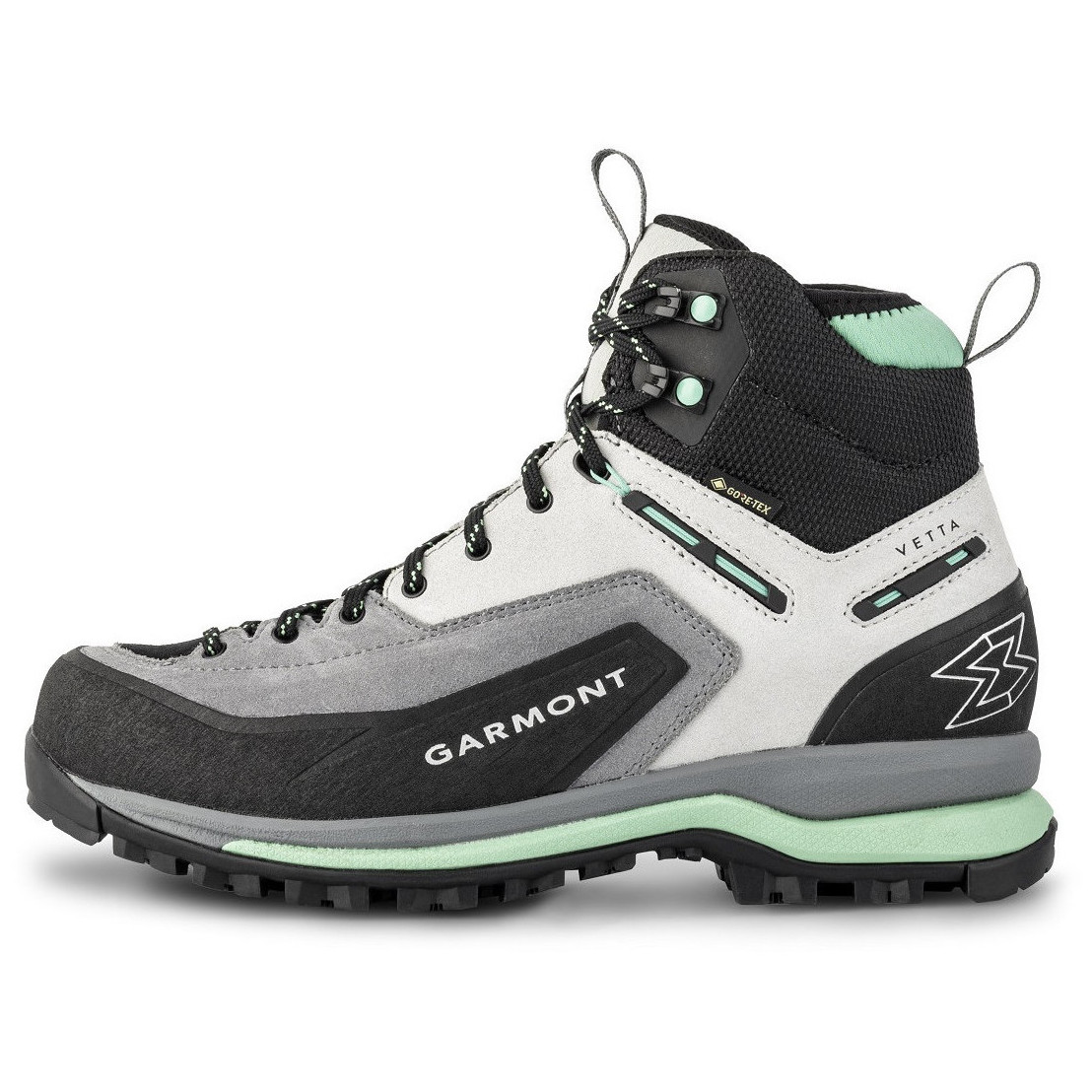 Damskie buty turystyczne Garmont Vetta Tech Gtx Rozmiar butów (UE): 37,5 / Kolor: szary/zielony