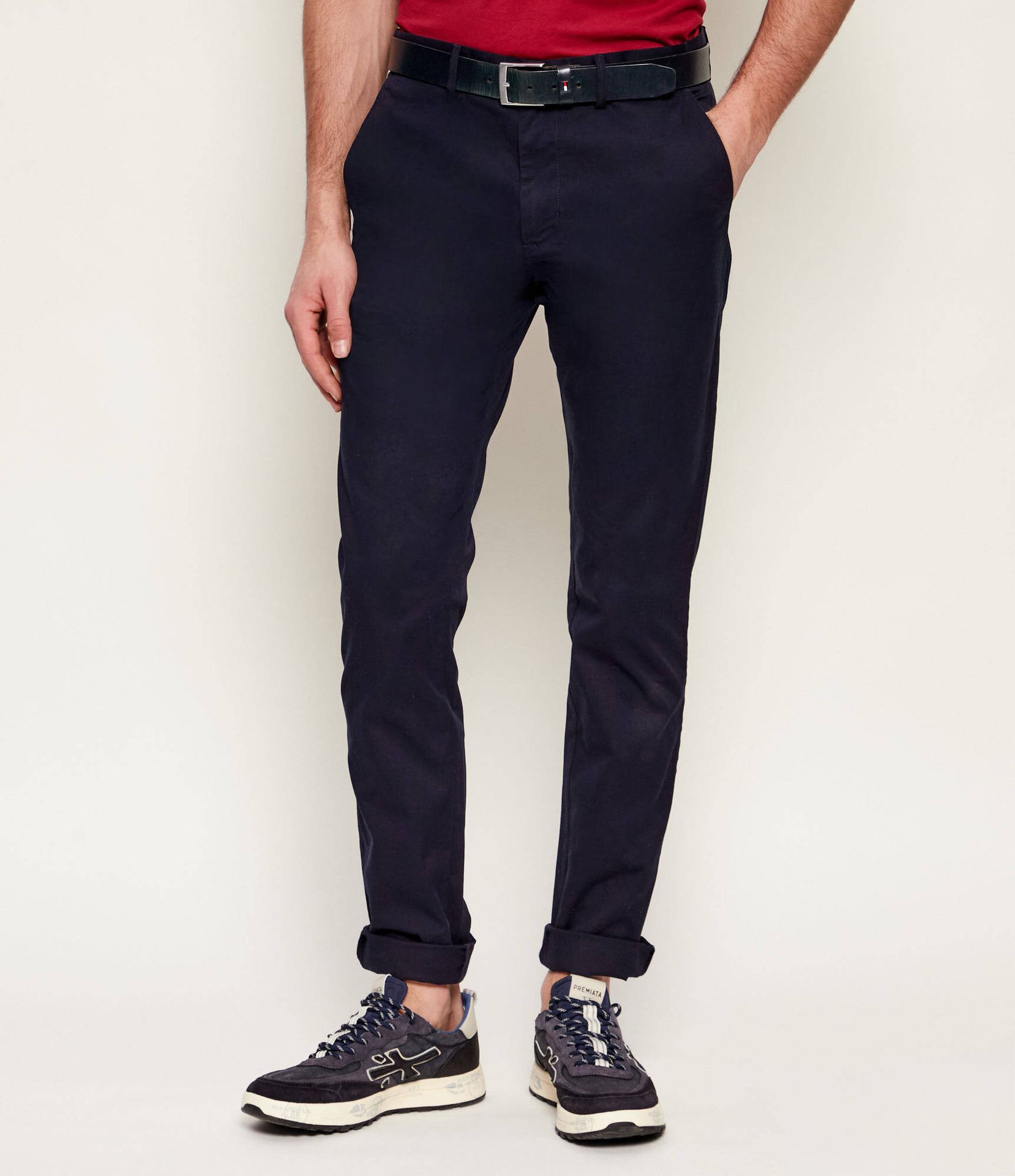 Tommy Hilfiger Spodnie chino CORE BLEECKER 1985 Slim Fit